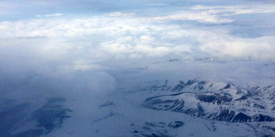 2 bin metreden görüntüsü çekilen Allahuekber Dağları, kendine hayran bıraktı