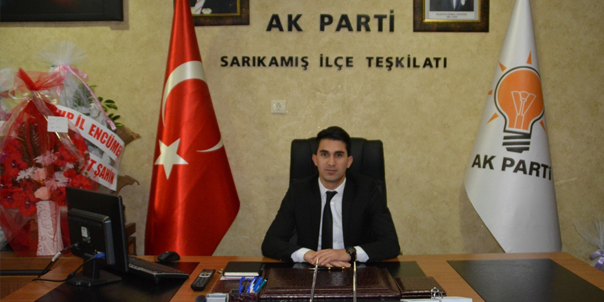 AK Parti Sarıkamış İlçe Başkanı Kenan Doğan, göreve başladı