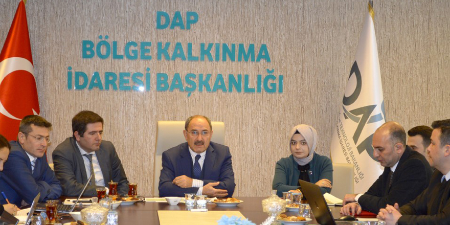 DAP bölgesi kalkınma ajanslarıyla işbirliği toplantısı
