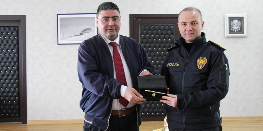 KKDGC Başkanı Daşdelen’den Emniyet Müdürü Yavuz Sağdıç’a ziyaret