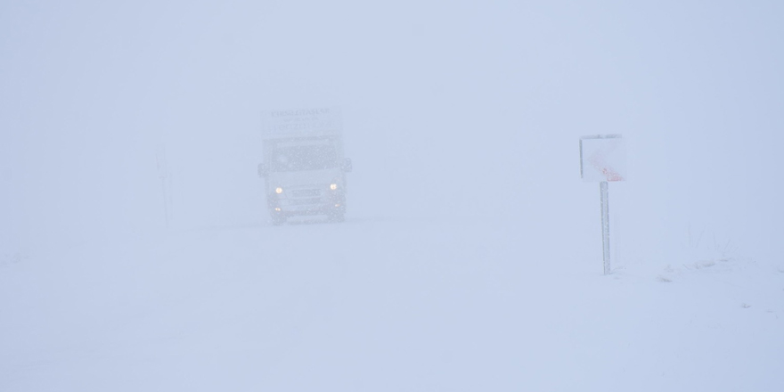 Kars'ta 181 köy yolu ulaşıma kapalı