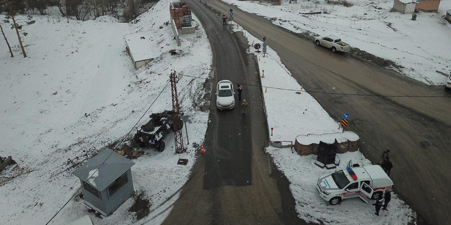 Kars’ta jandarmadan trafik uygulaması!
