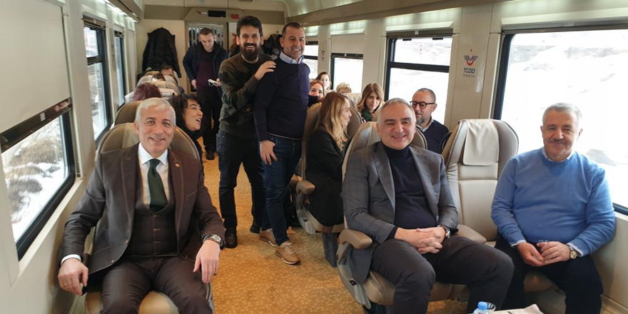 Kültür ve Turizm Bakanı Ersoy, Doğu Ekspresi ile Kars’a geliyor