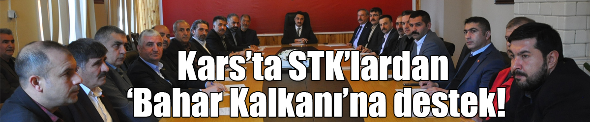 STK’lardan ‘Bahar Kalkanı’na destek!