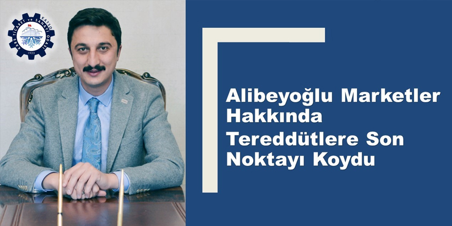 Başkan Alibeyoğlu’ndan tereddütleri giderecek açıklama!