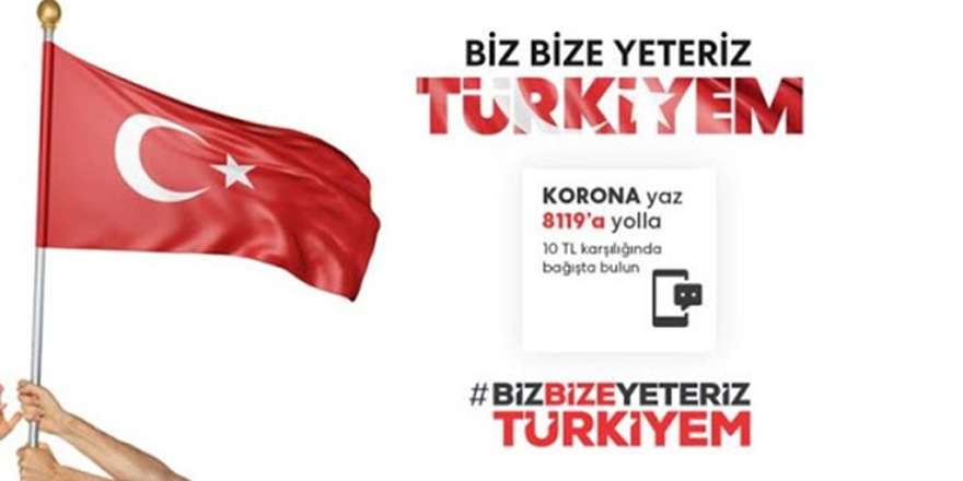 "Biz Bize Yeteriz Türkiyem" bağış kampanyası hesap numaraları
