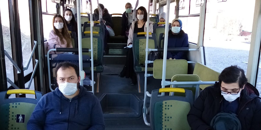 Arpaçay’da korona virüs ile mücadele eden sağlıkçılara ulaşım desteği