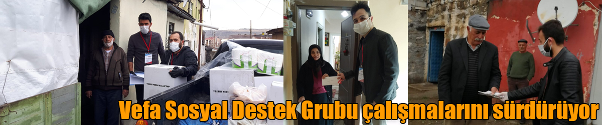 Kars Vefa Sosyal Destek Grubu 6 bin 523 talebi yerine getirdi