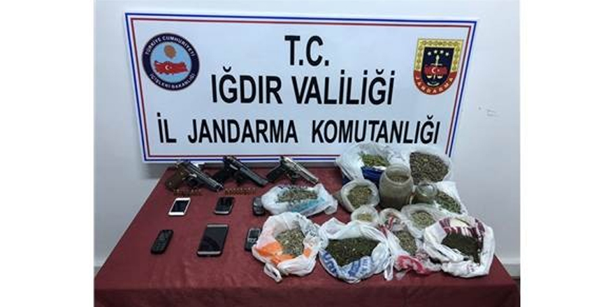 Iğdır’da uyuşturucu operasyonu: 2 tutuklama 