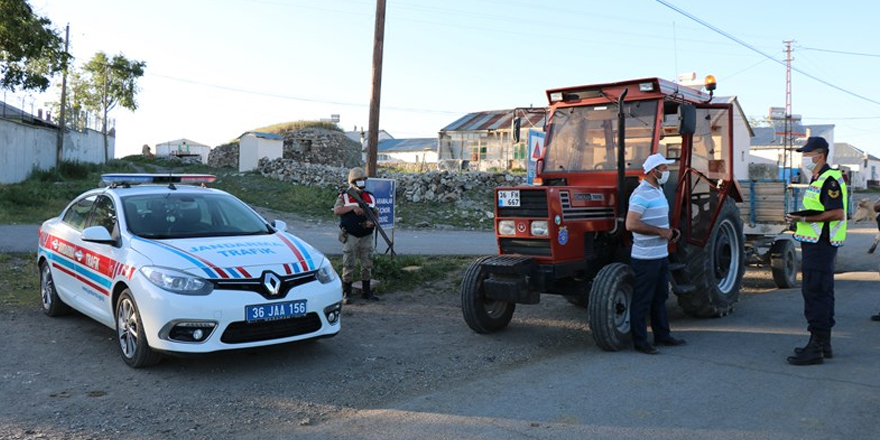 Kars’ta ziraat araçları denetlendi