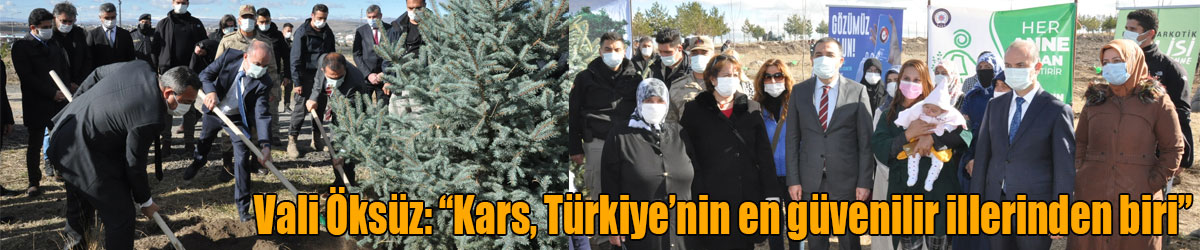 Vali Öksüz: “Kars, Türkiye’nin en güvenilir illerinden biri”