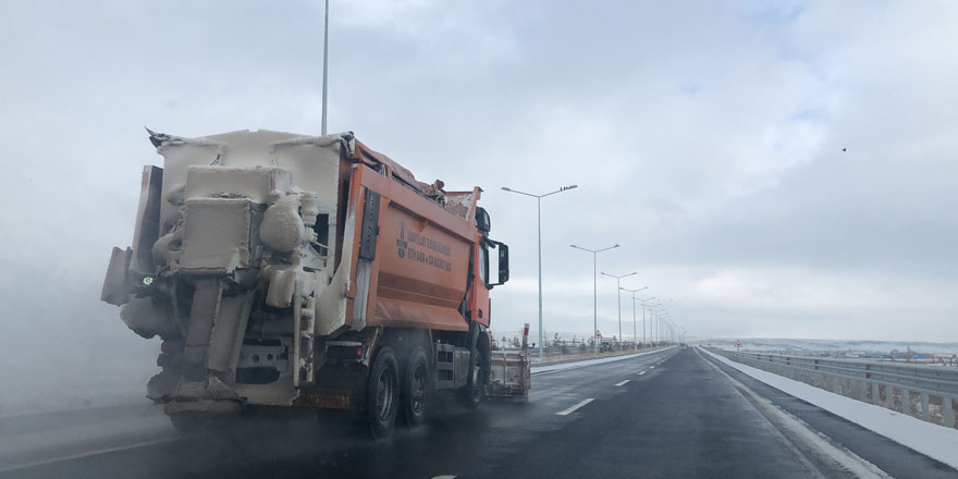 Kars’ta kış mesaisi başladı