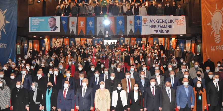 AK Parti Kars Kadın Kolları 6. Olağan Kongresi yapıldı