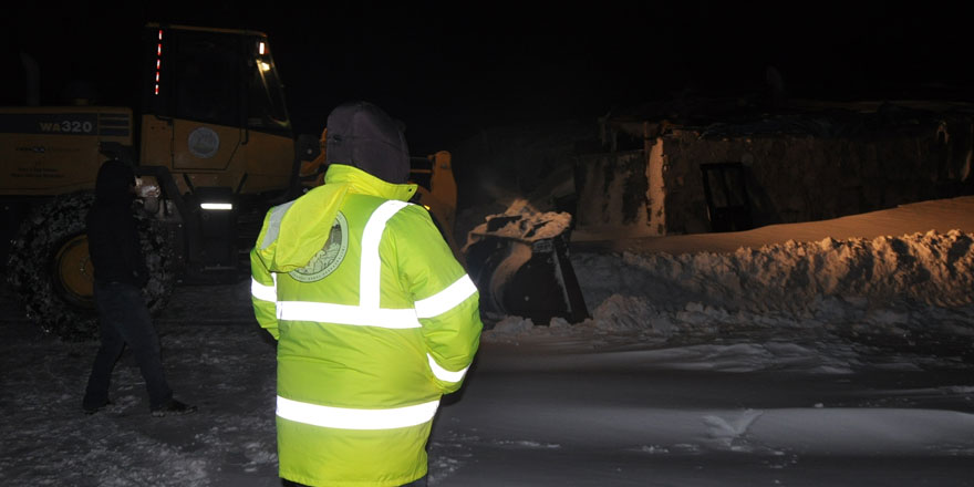 Kars'ta 12 köy yolu ulaşıma kapalı