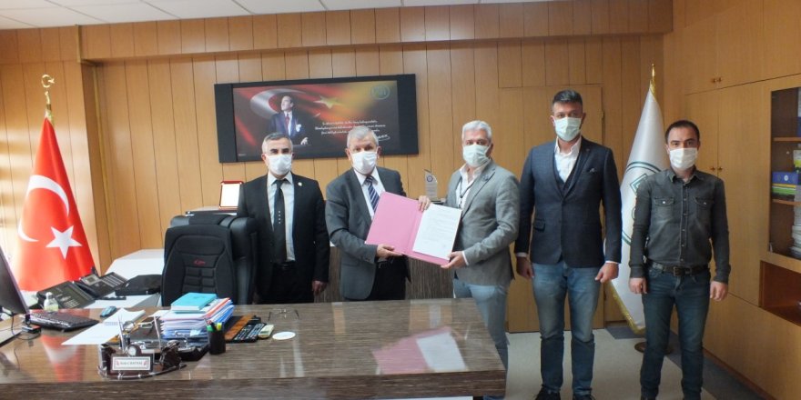 Kağızman Şaban köyü HİS gölet yapım sözleşmesi imzalandı