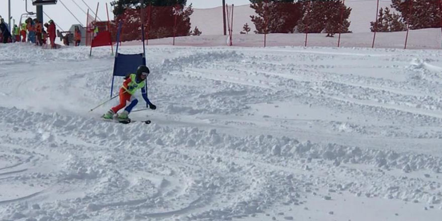 Alp Disiplini kayak yarışmaları Sarıkamış Cıbıltepe Kayak Merkezi’nde başladı