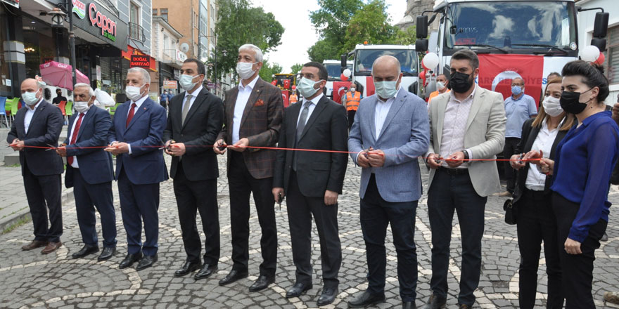 Kars’ta terörden arındırılan belediye makine parkını güçlendiriyor