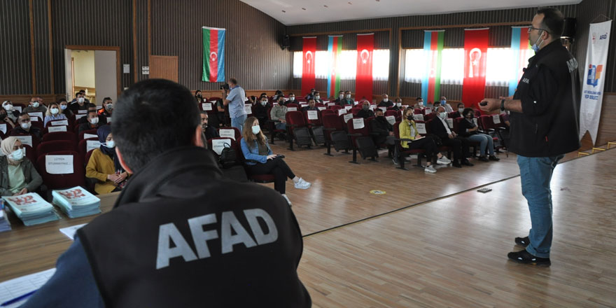 AFAD’IN Afet farkındalık eğitimleri devam ediyor