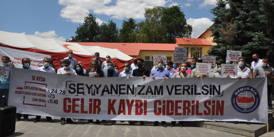 Kars Memur-Sen’den ‘seyyanen zam’ talebi