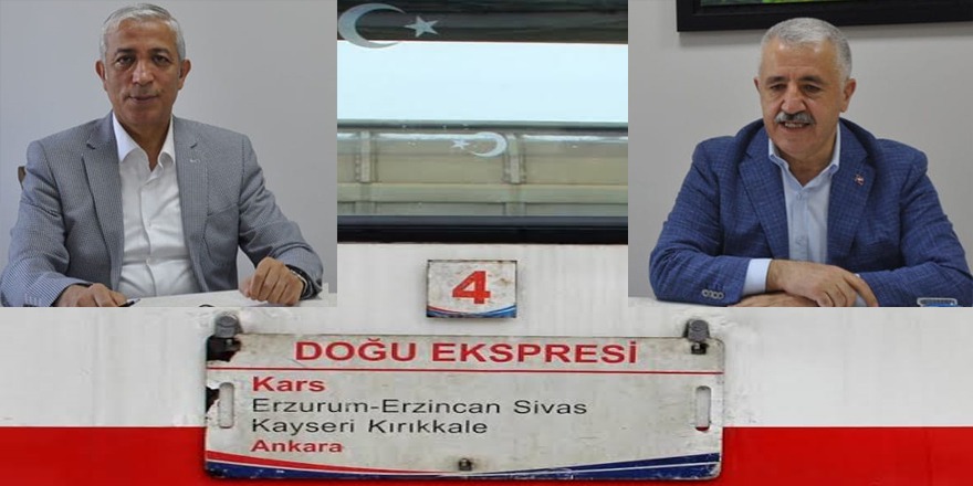 Arslan ve Kılıç müjdeyi verdi; Doğu Ekspresi seferleri başlıyor