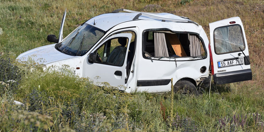 Kars’ta trafik kazası: 1 ölü, 4 yaralı!