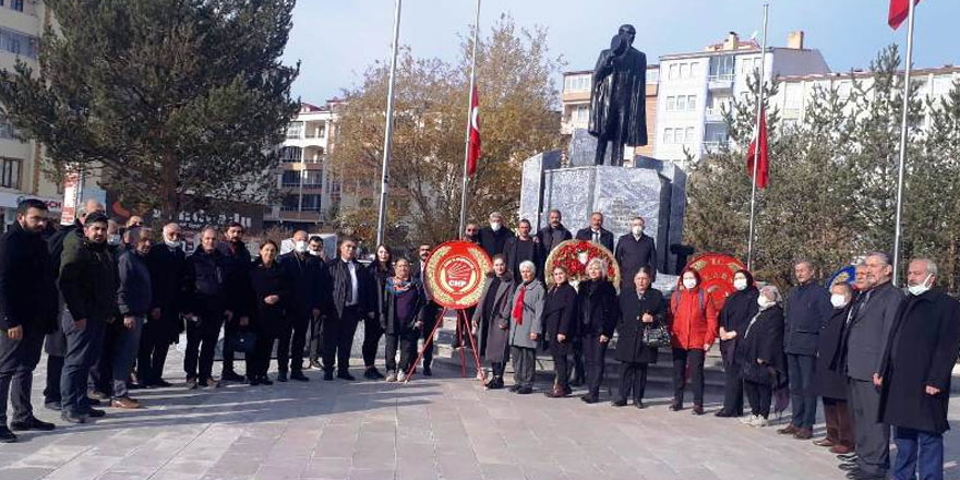 CHP Kars İl Başkanlığı, Atatürk’ü minnetle andı