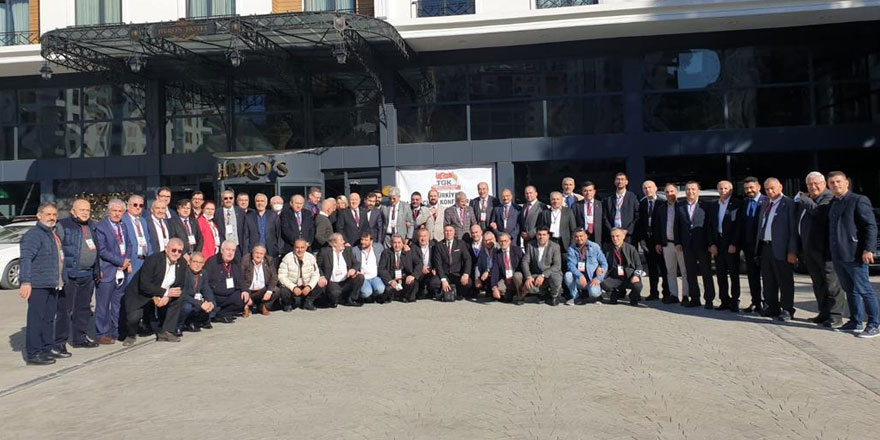81 ilin gazeteciler cemiyeti başkanı Trabzon’da bir araya geldi
