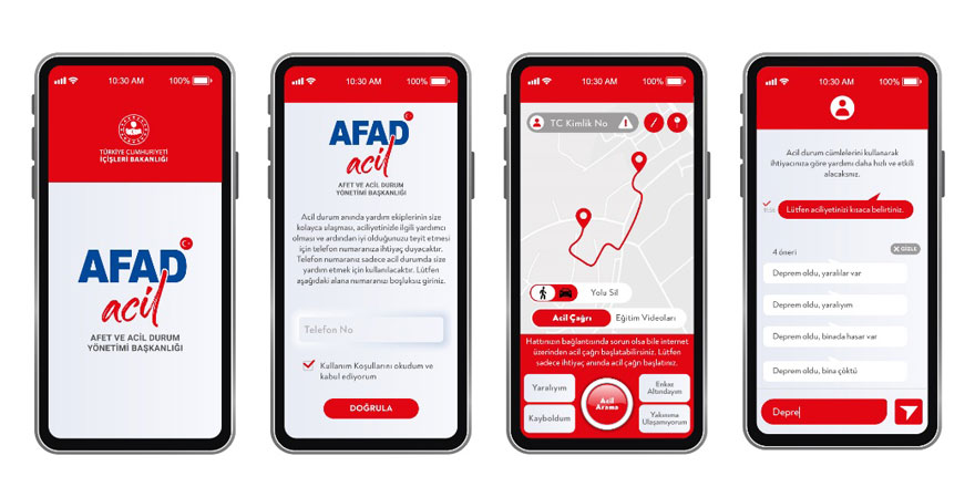 AFAD mobil uygulaması için tanıtım videosu yayınladı