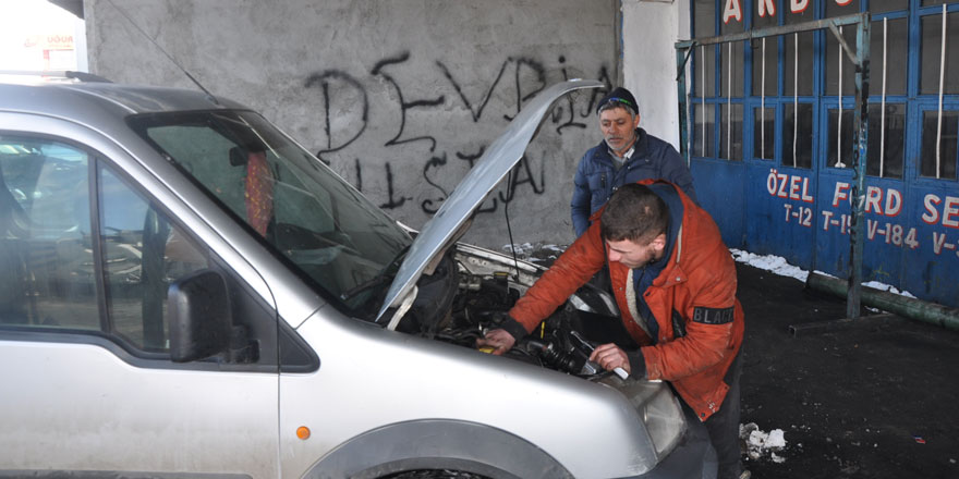 Kars’ta soğuk hava en çok sanayicileri etkiliyor