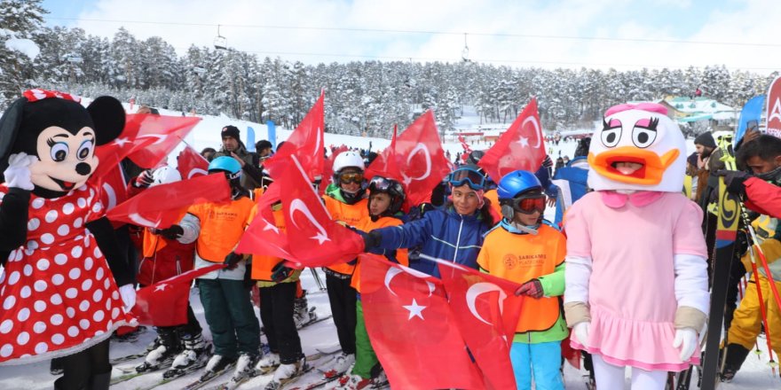 “Sarıkamış Kristal Kar Festivali” düzenlendi