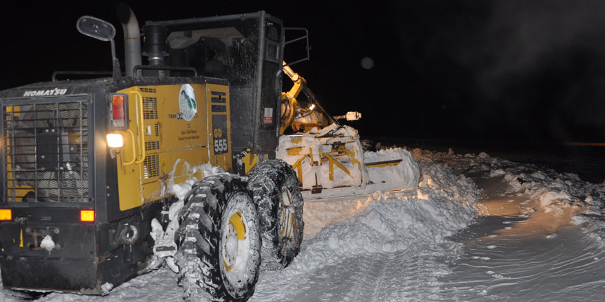 Kars’ta 71 köy yolu açıldı