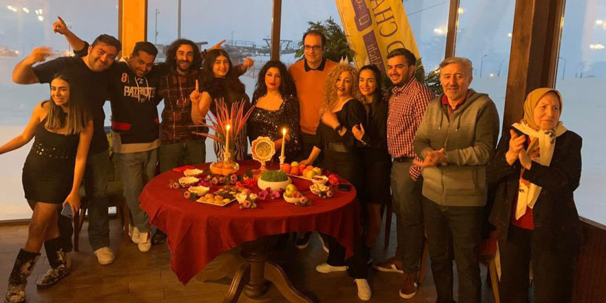 Sarıkamış’ta İranlı turistlerin Nevruz kutlaması