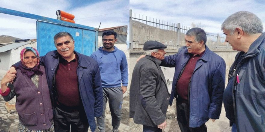 CHP Kars İl Başkanı Taner Toraman, sel mağdurlarına Kılıçdaroğlu’nun mesajlarını iletti