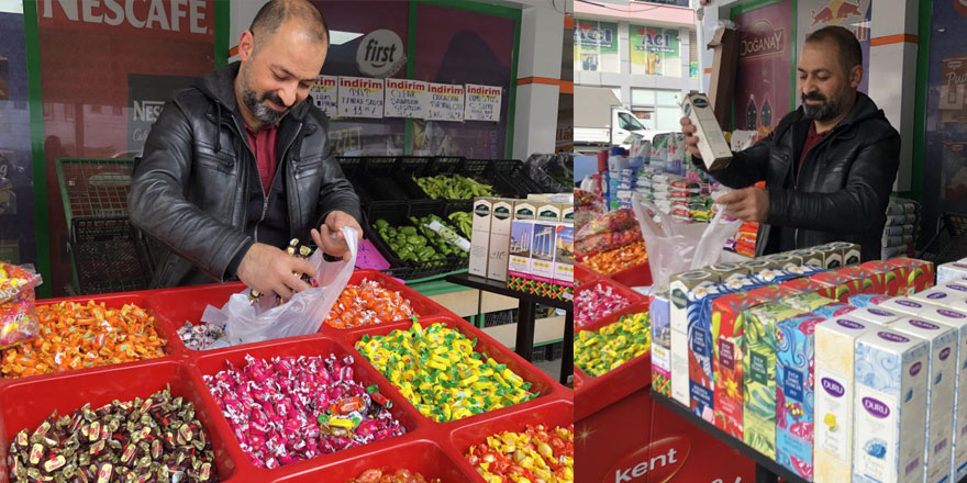 Kars’ta bayram şekerleri tezgahlarda yerini aldı