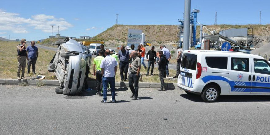Kars’ta trafik kazası: 1 ölü, 3 yaralı