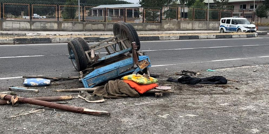 Sarıkamış’ta trafik kazası: 1 yaralı