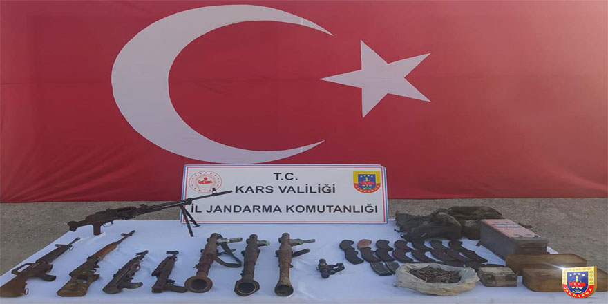 Kars’ta teröristlerin 23 mağara ve sığınağı imha edildi