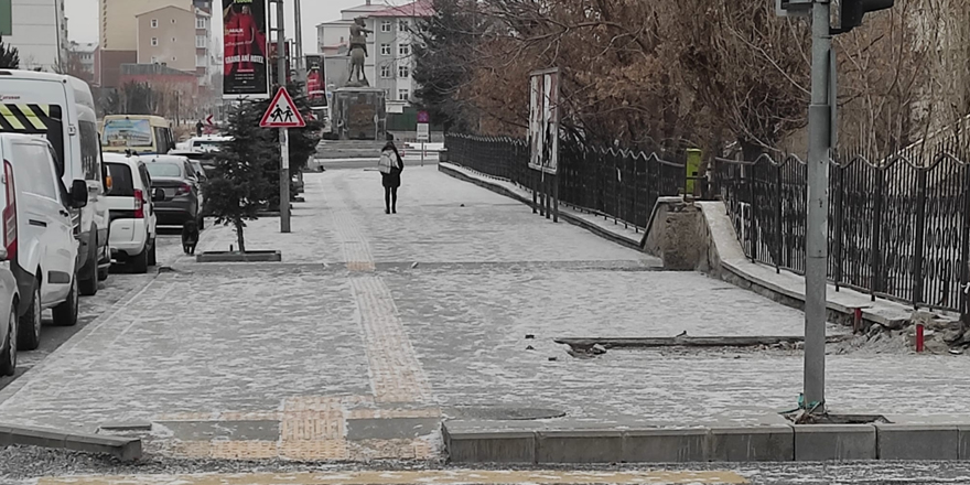 Meteoroloji uyarmıştı; Kars'ta kar etkili oldu!