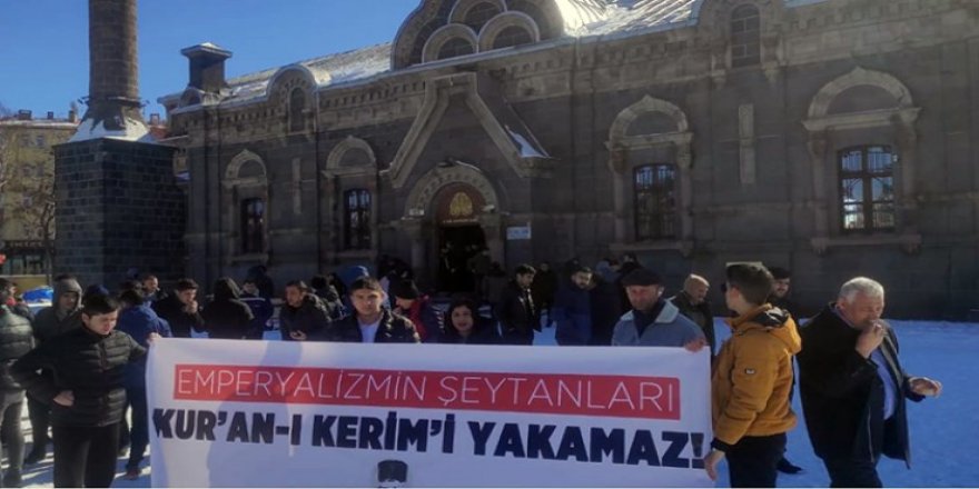 TGB Kars İl Başkanlığından, Kur'an-ı Kerim yakılmasına sert tepki