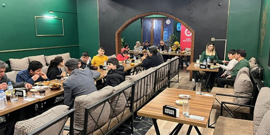 Kars’ta, engelli bireylerle iftar buluşması