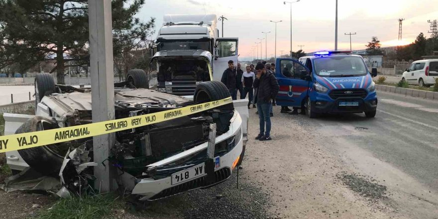 Elazığ’da trafik kazası: 5 yaralı