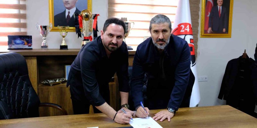 24Erzincanspor’un yeni teknik direktörü Ahmet Yıldırım oldu