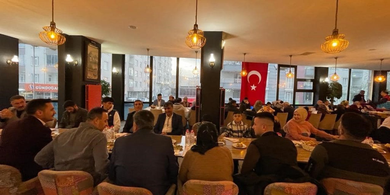 Kaymakam Daştan şehit ve gazi aileleriyle iftarda buluştu