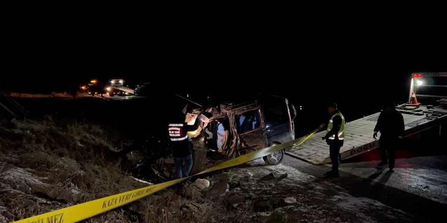 Kars’ta trafik kazası: 1 ölü, 6 yaralı