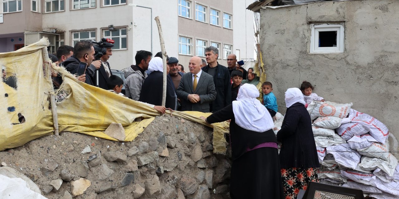 Başkan Sekmen Karaçoban’da