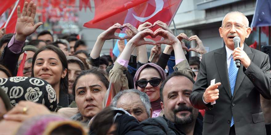 CHP lideri ve cumhurbaşkanı adayı Kemal Kılıçdaroğlu, Kars’ta konuştu