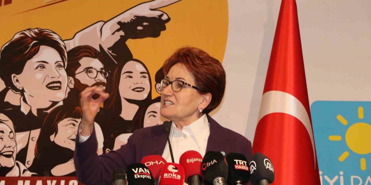 İYİ Parti Genel Başkanı Akşener: "Seçmeni velinimet görürüm"