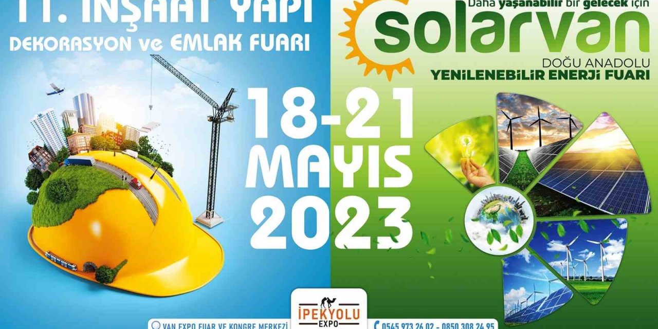 Van’da inşaat ve enerji fuarı hazırlıklarını tamamladı