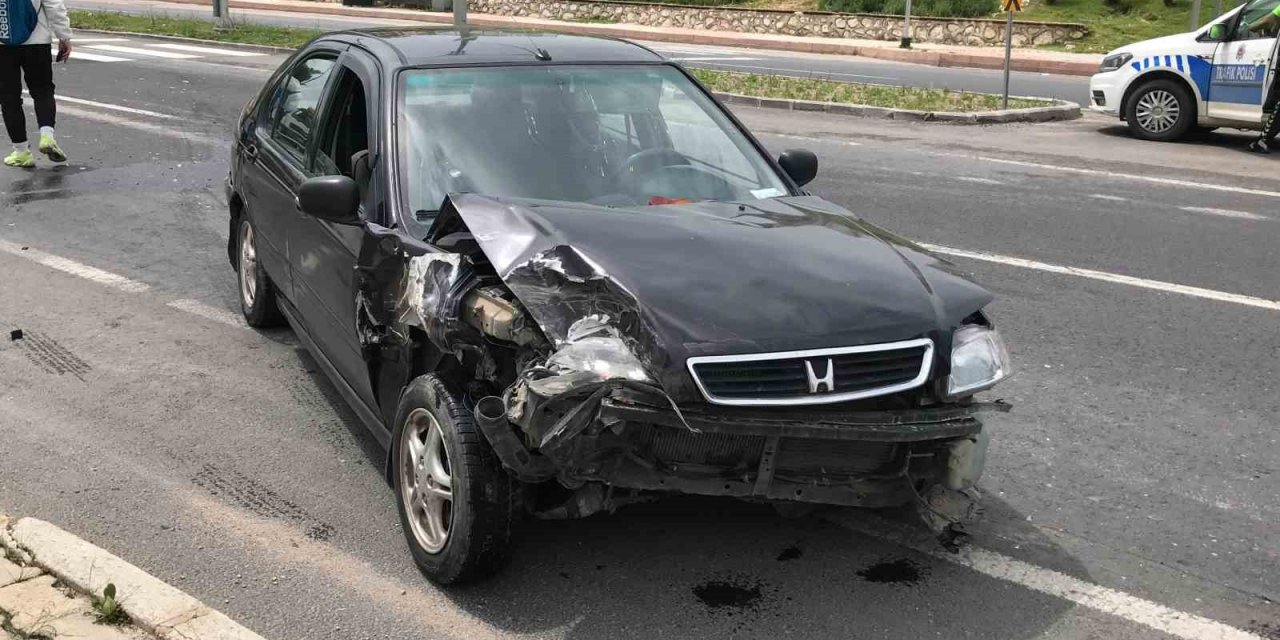 Elazığ’da trafik kazası: 1 yaralı