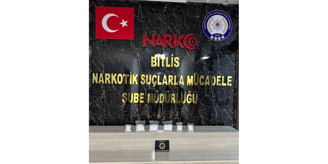 Bitlis’te uyuşturucu madde ele geçirildi